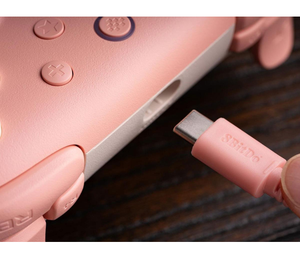 8BitDo Ultimate 2C Wired Pad Peach RET00476 - 1367007 - zdjęcie 6